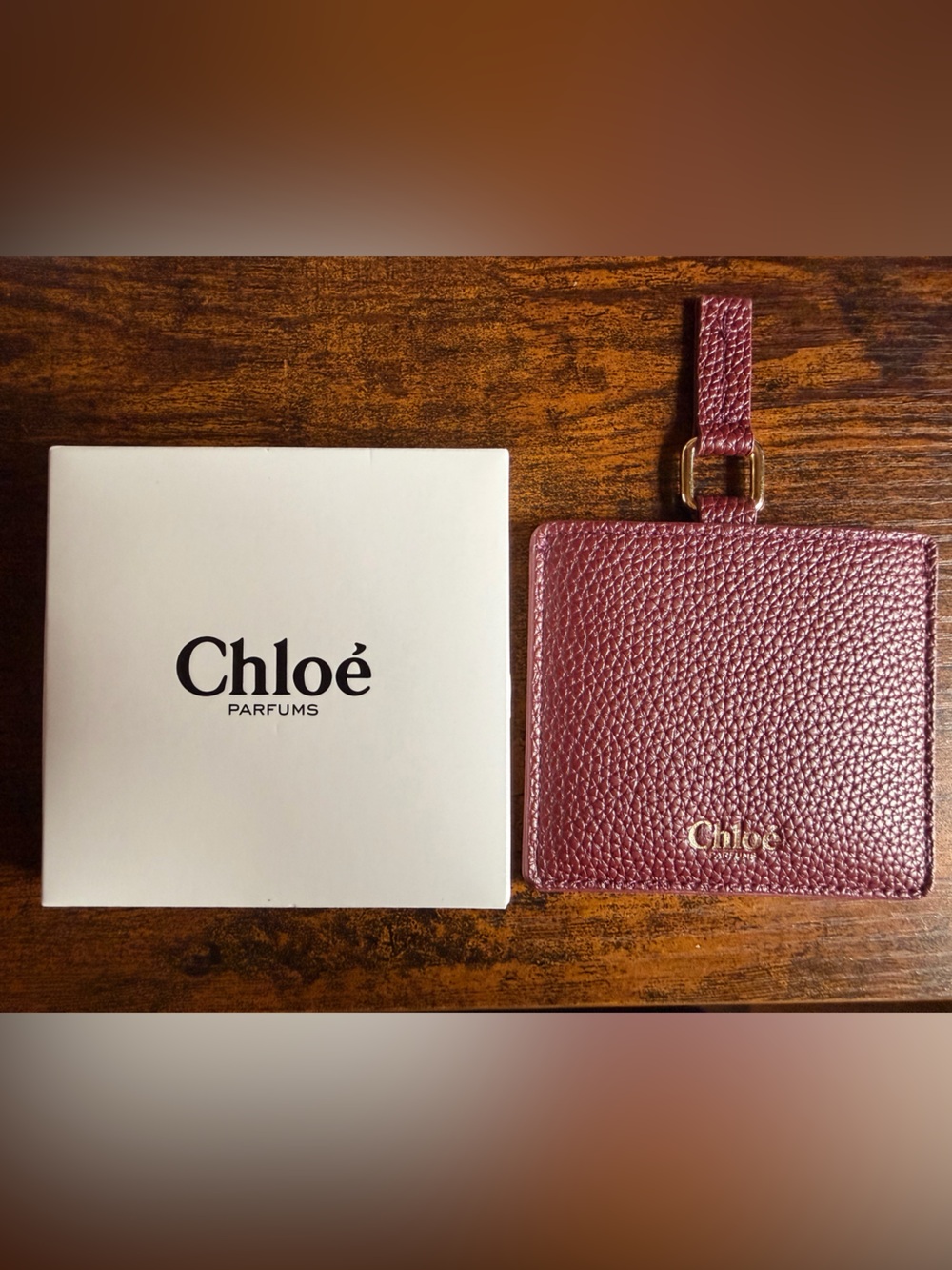 NIB Chloé Parfums Mirror